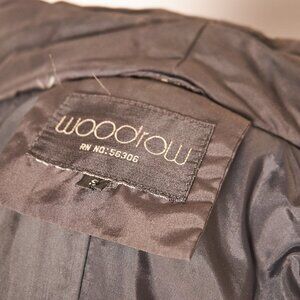 Vintage 1980s Woodrow Duck Down Puffy Fitted Coat